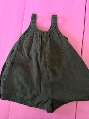 next Black Sleeveless Gauze Romper